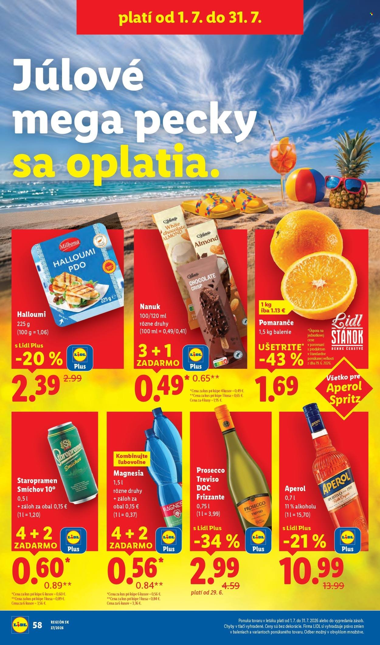 LIDL leták - Od pondelka 6.7.2026