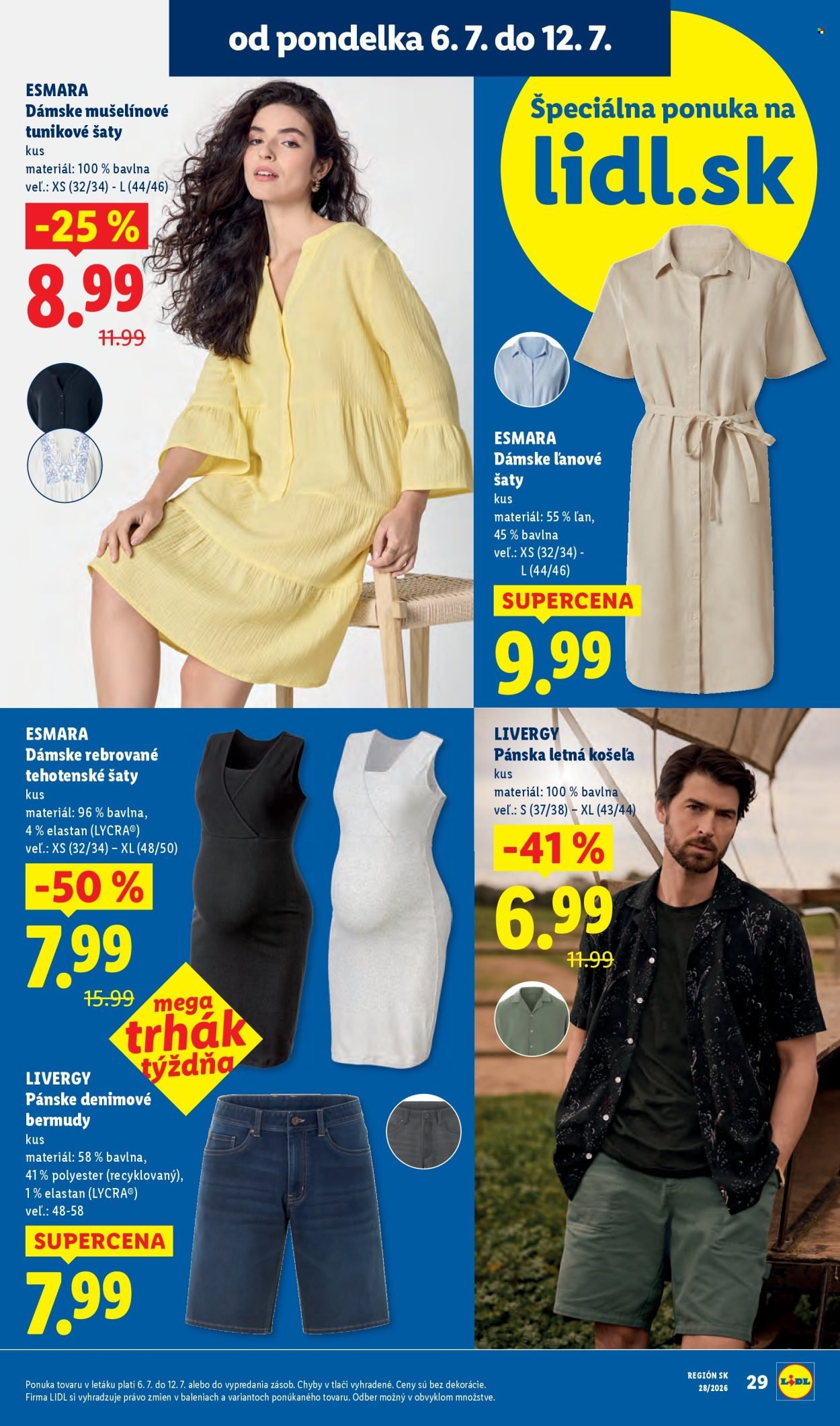 LIDL leták - Od pondelka 6.7.2026