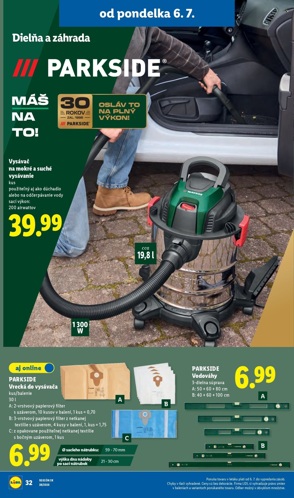 LIDL leták - Od pondelka 6.7.2026