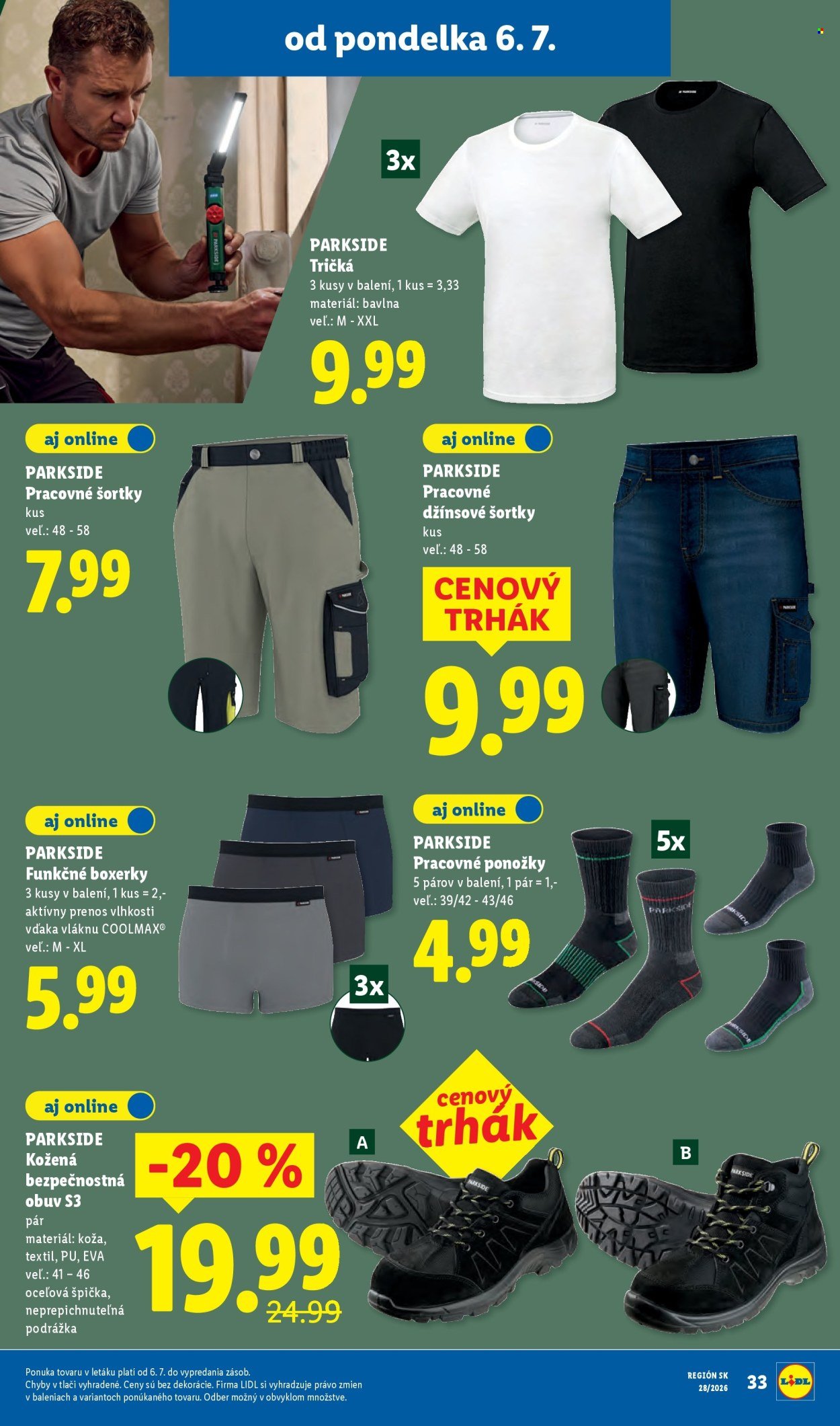 LIDL leták - Od pondelka 6.7.2026