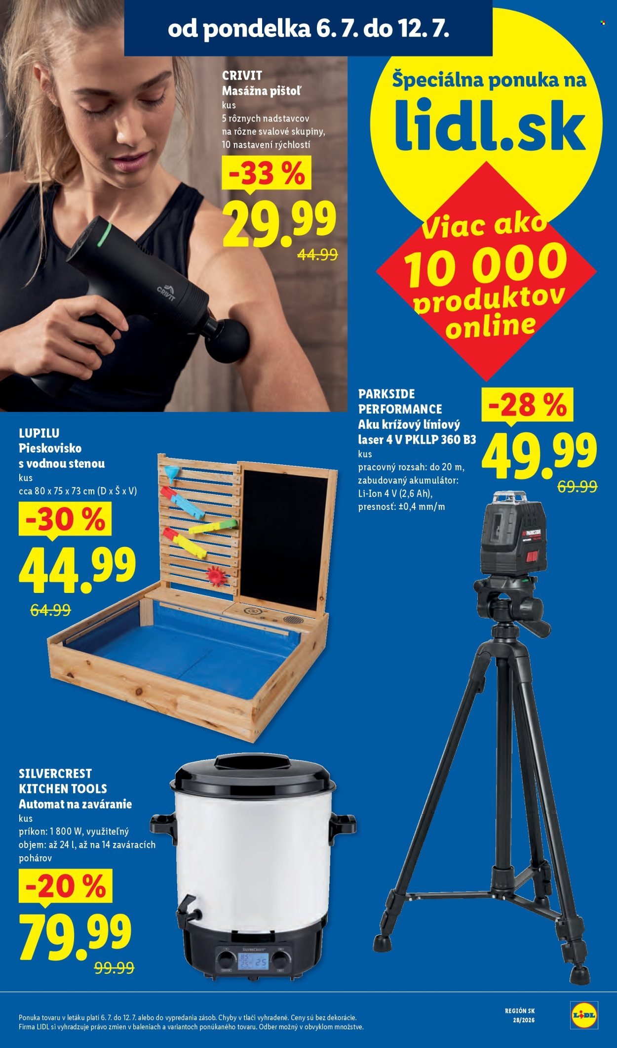 LIDL leták - Od pondelka 6.7.2026