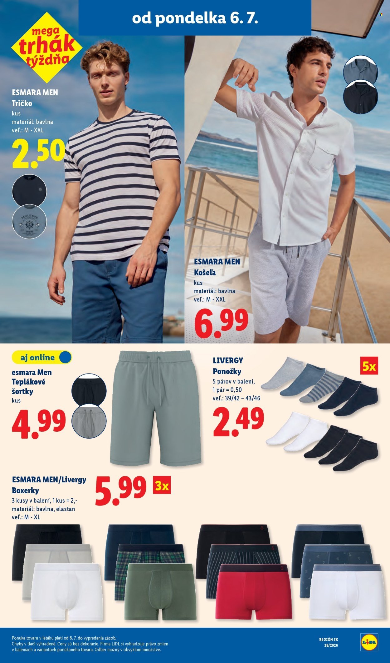 LIDL leták - Od pondelka 6.7.2026