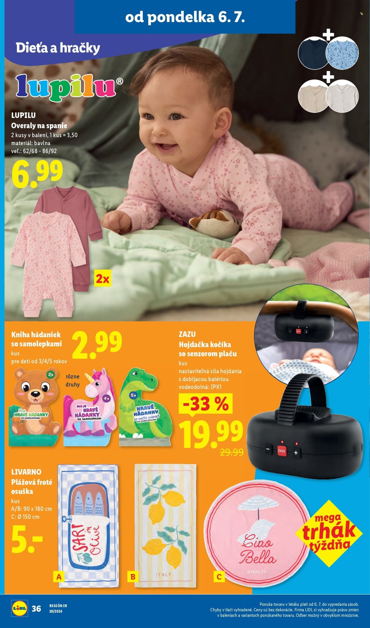 LIDL leták - Od pondelka 6.7.2026
