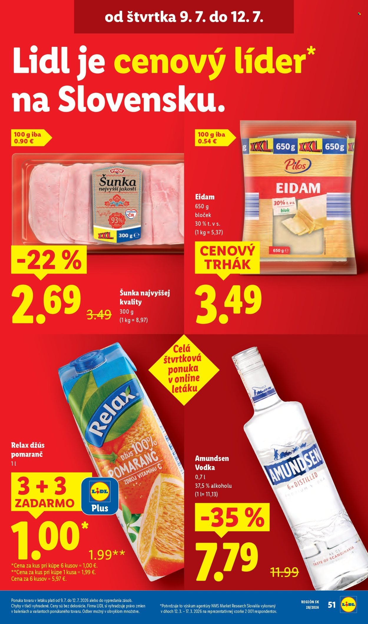 LIDL leták - Od pondelka 6.7.2026