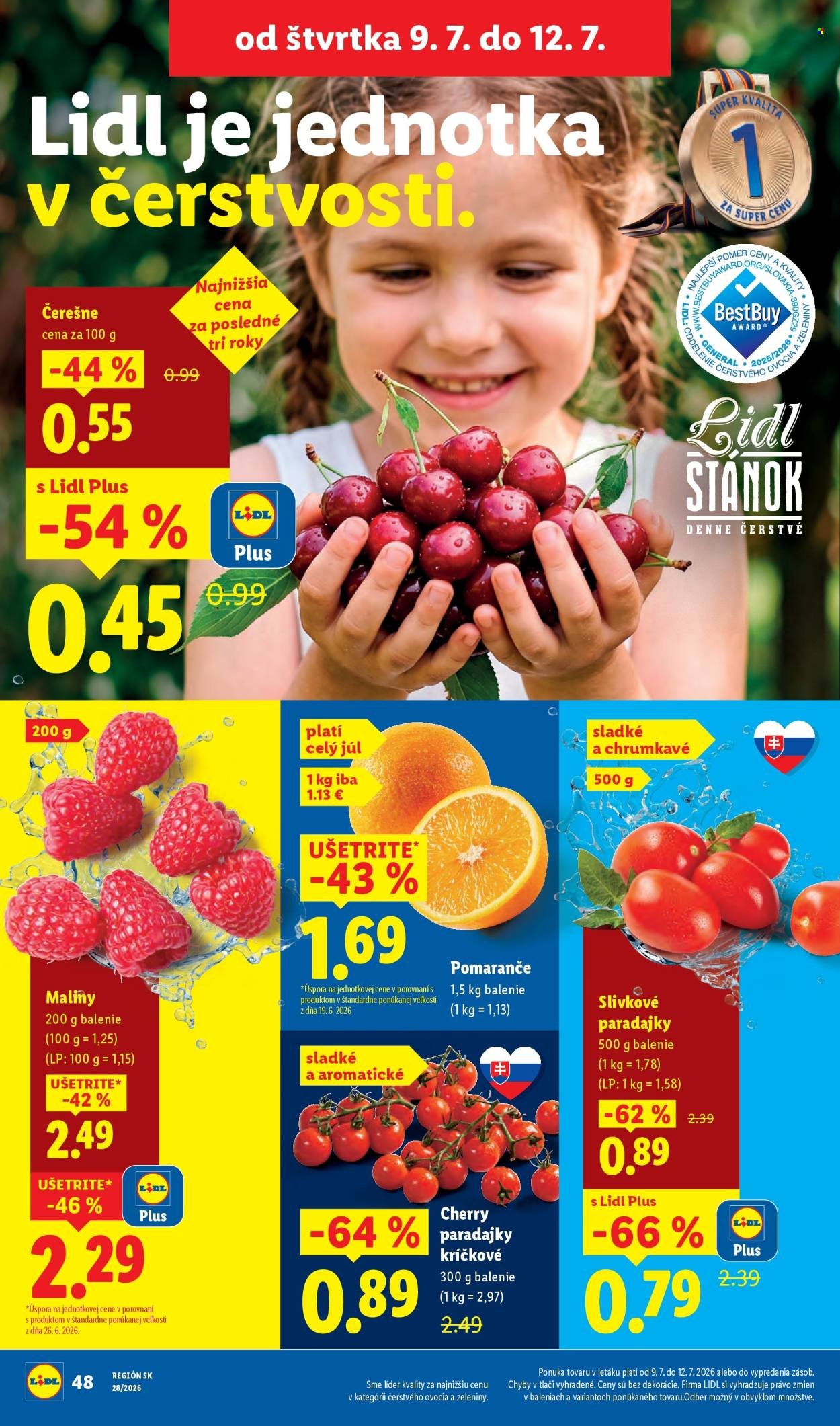 LIDL leták - Od pondelka 6.7.2026