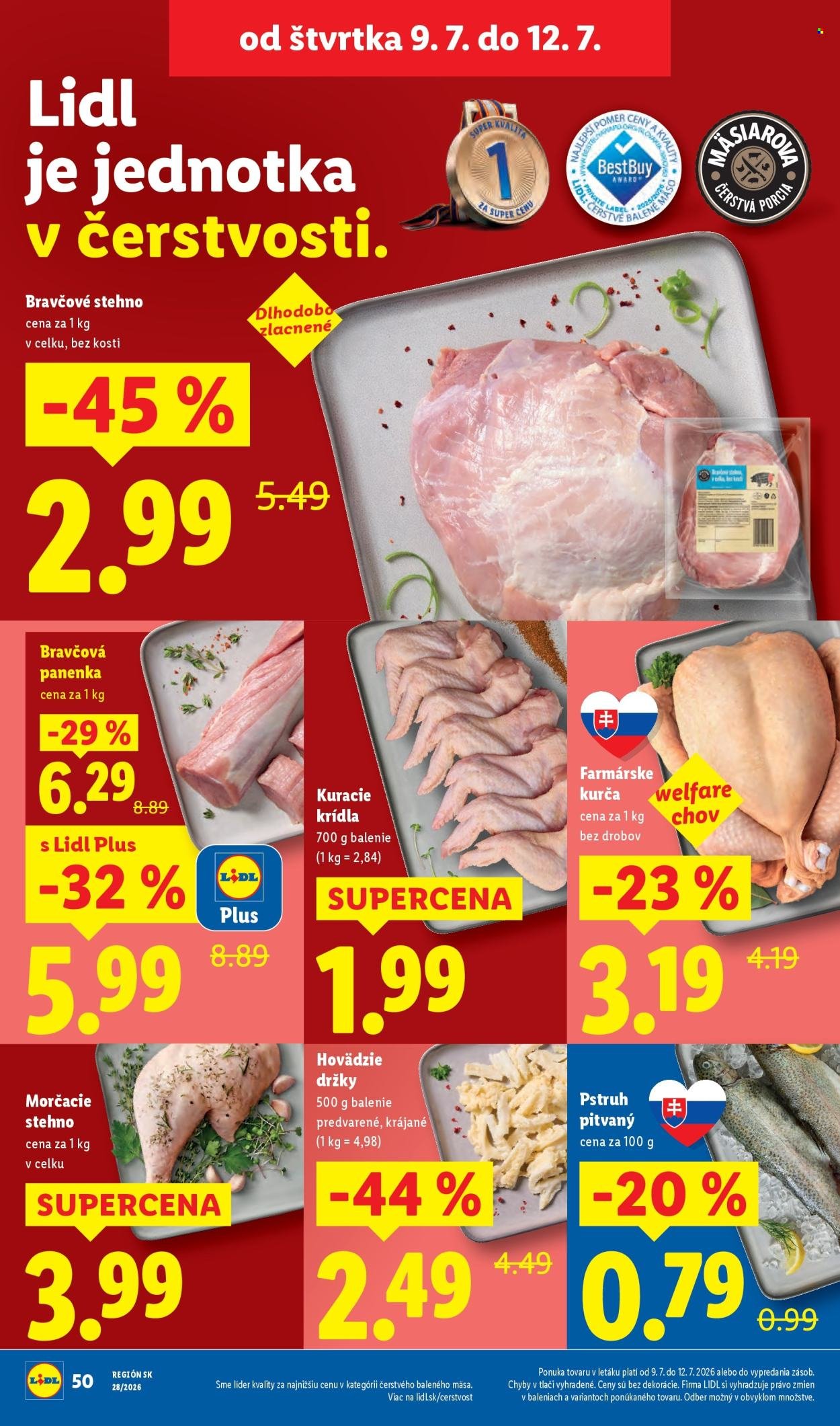 LIDL leták - Od pondelka 6.7.2026