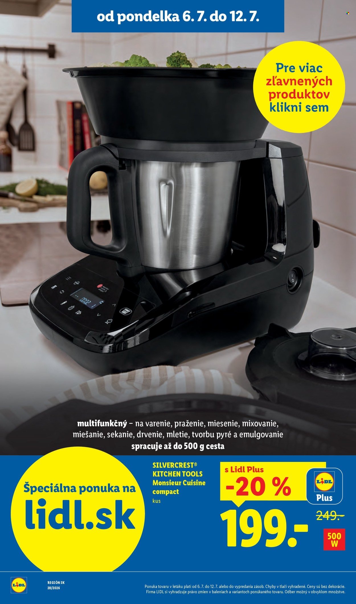 LIDL leták - Od pondelka 6.7.2026