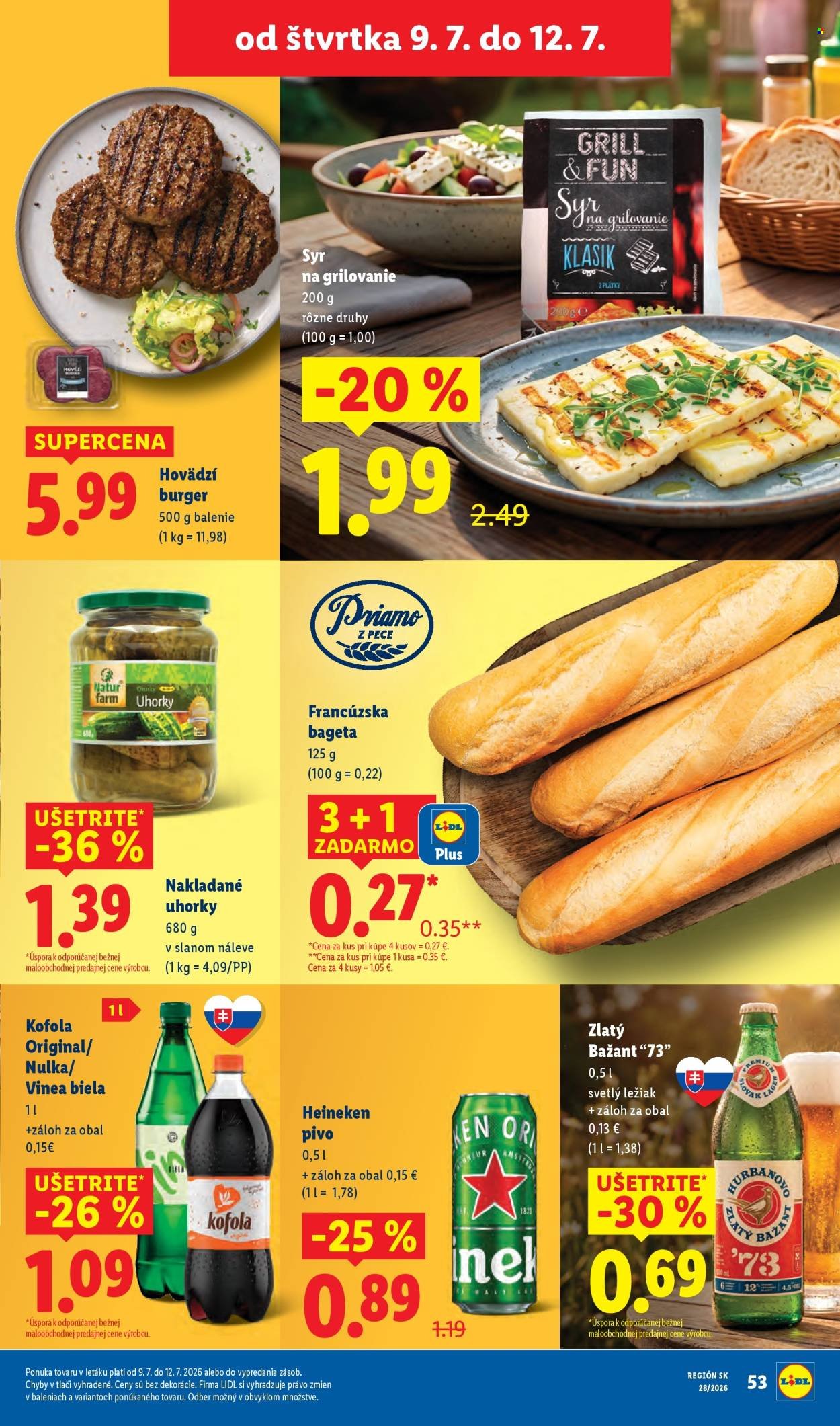 LIDL leták - Od pondelka 6.7.2026