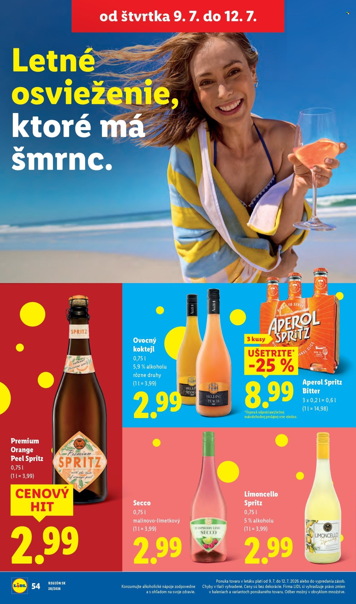 LIDL leták - Od pondelka 6.7.2026