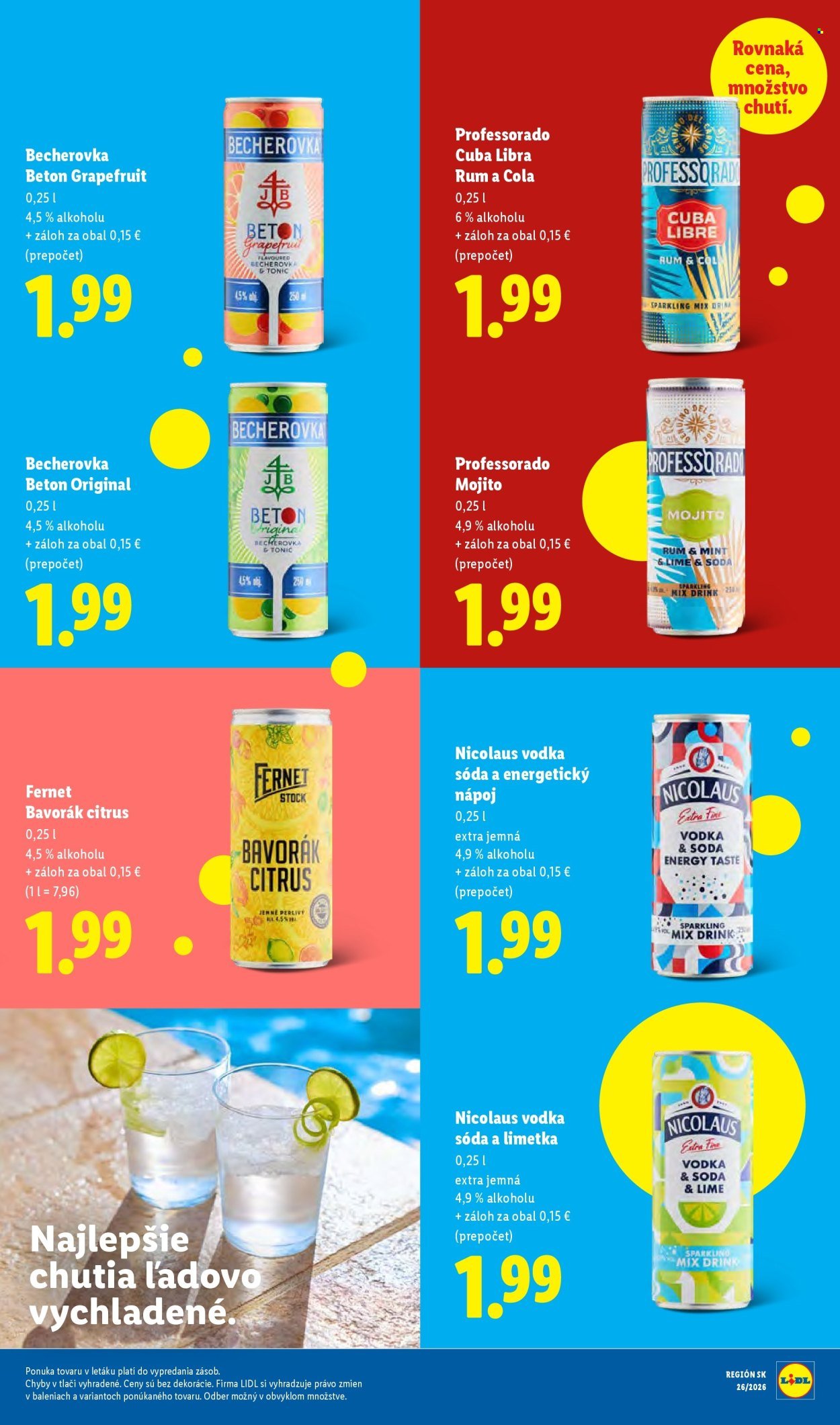 LIDL leták - Od pondelka 6.7.2026