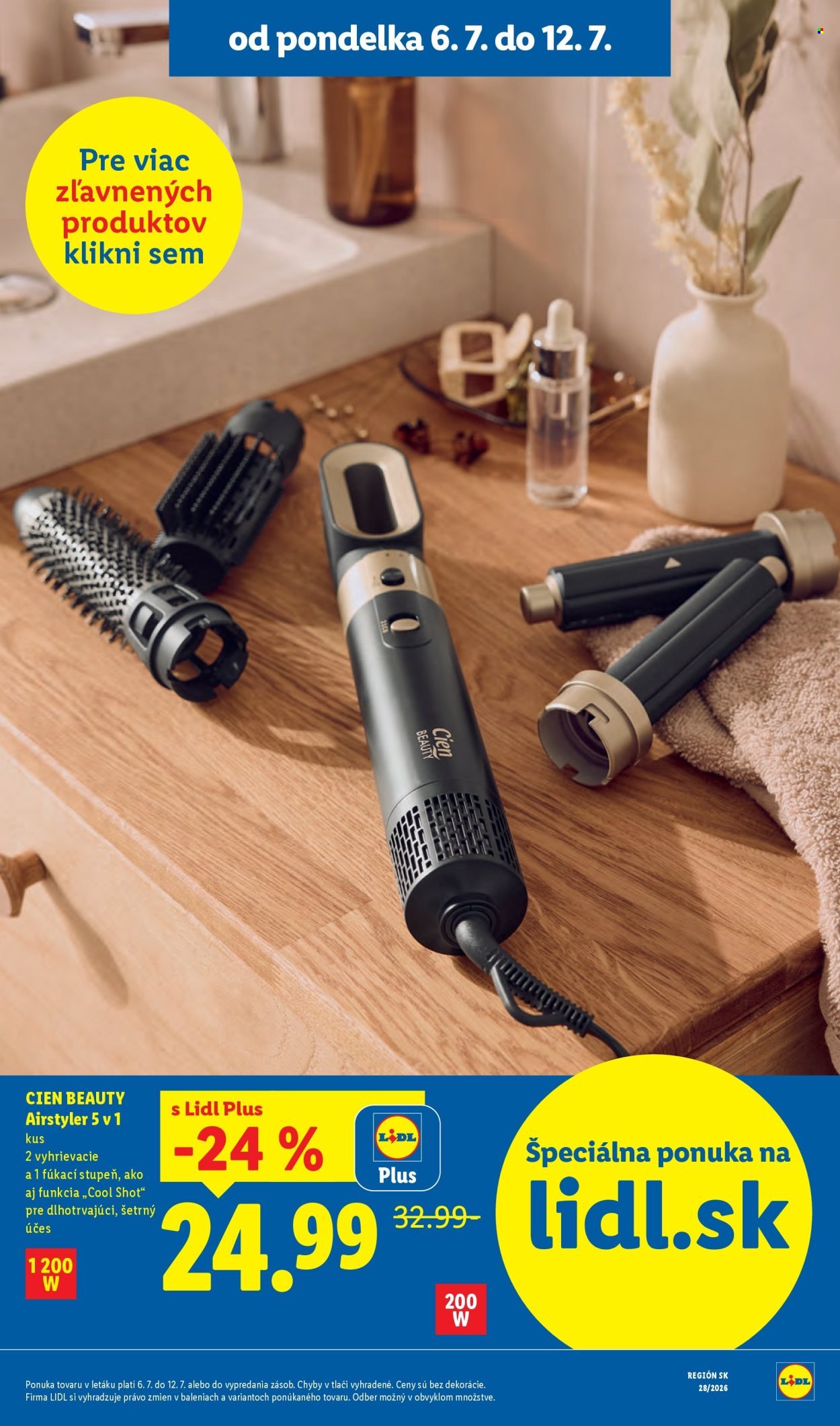 LIDL leták - Od pondelka 6.7.2026