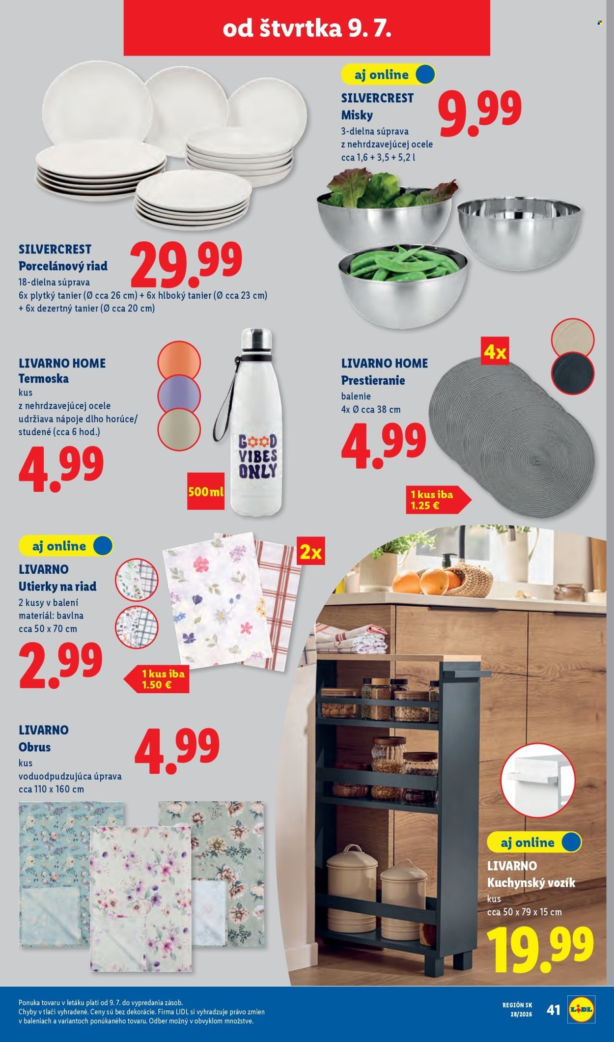LIDL leták - Od pondelka 6.7.2026