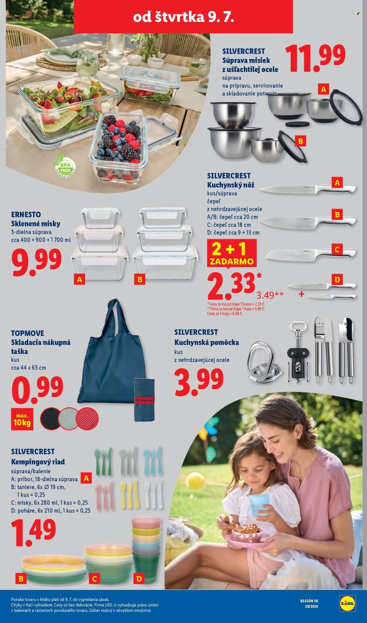 LIDL leták - Od pondelka 6.7.2026