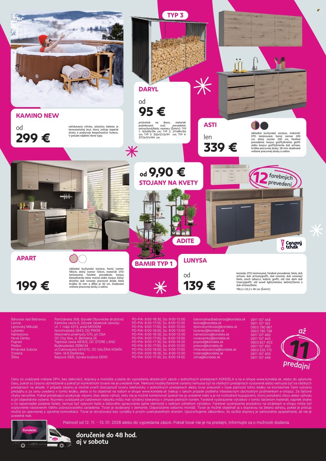 KONDELA leták - hity! (2025-11-12 - 2026-01-13) | 8