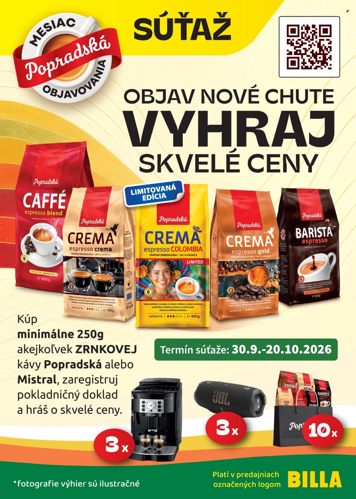 BILLA leták - Od stredy 7.10.2026