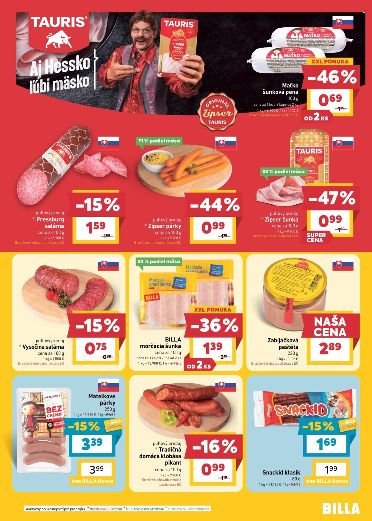 BILLA leták - Od stredy 7.10.2026