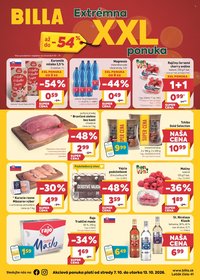 BILLA leták - Od stredy 7.10.2026