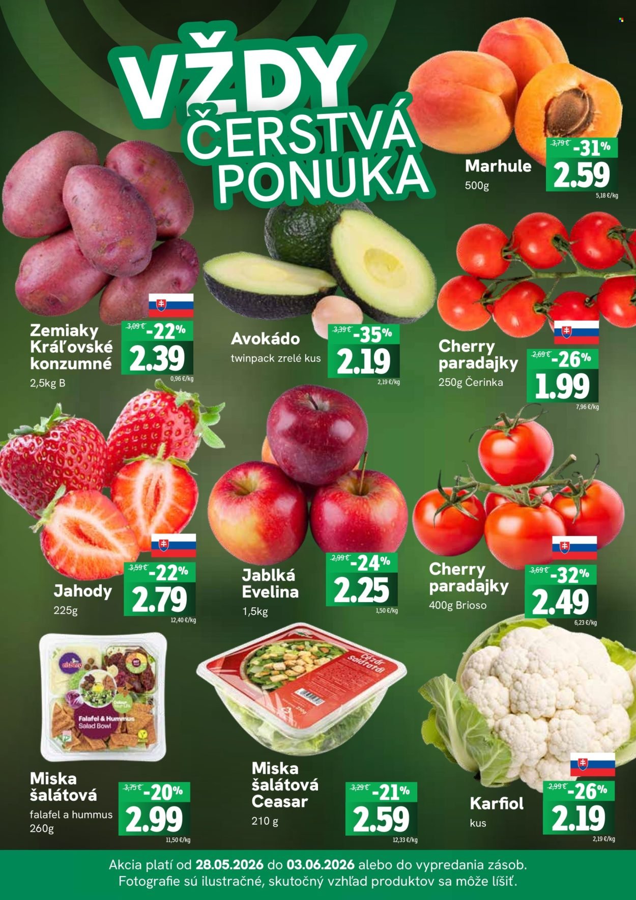 FRESH leták - Týždenná ponuka