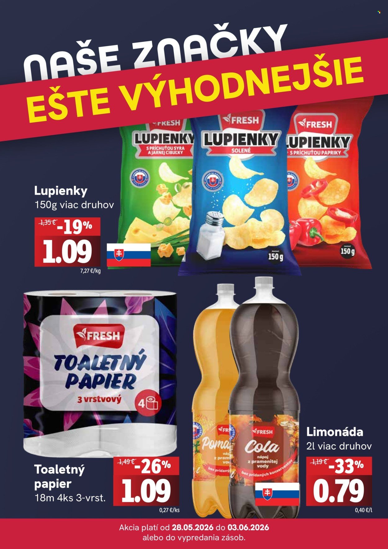 FRESH leták - Týždenná ponuka
