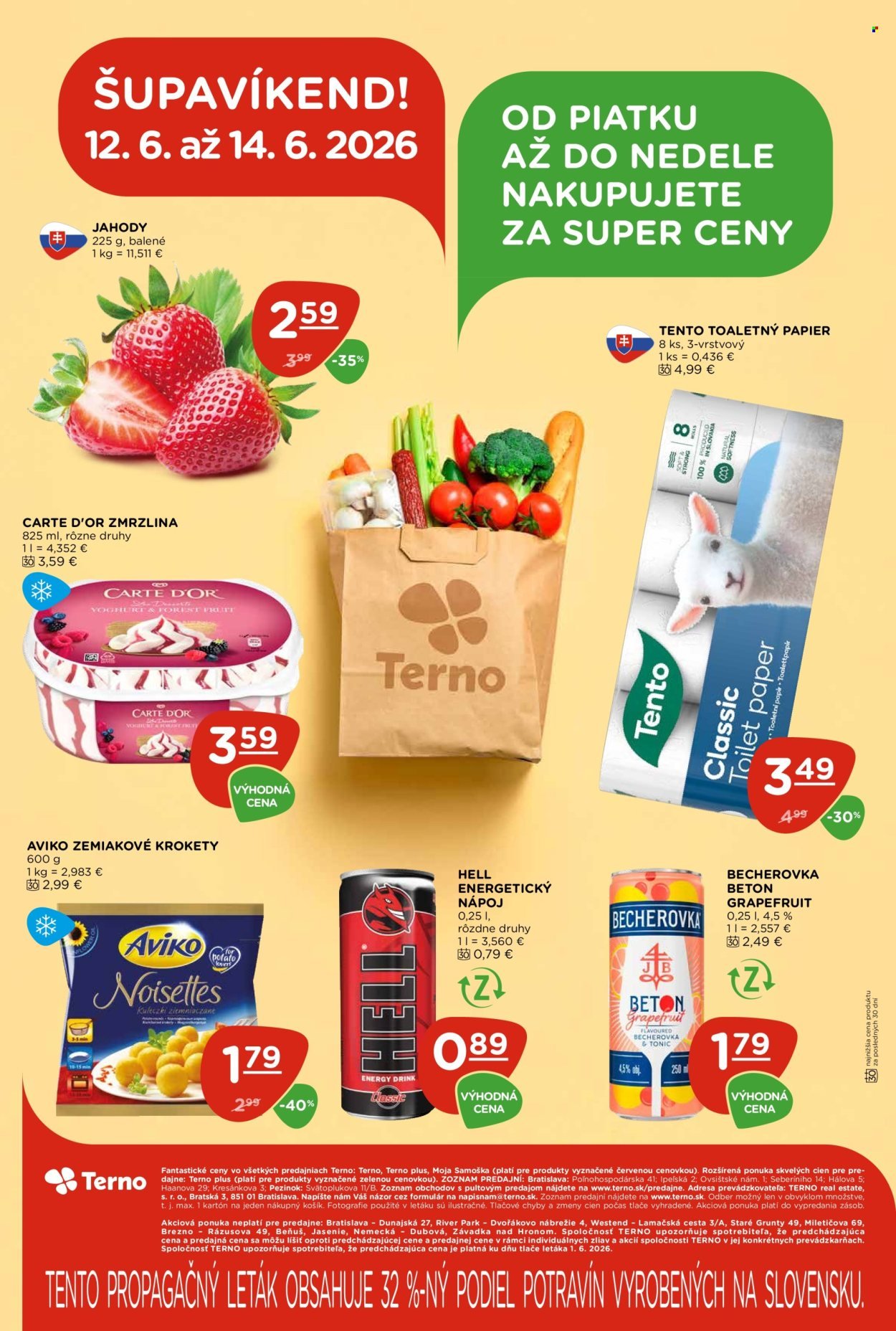TERNO leták - Od štvrtka 11.6.2026