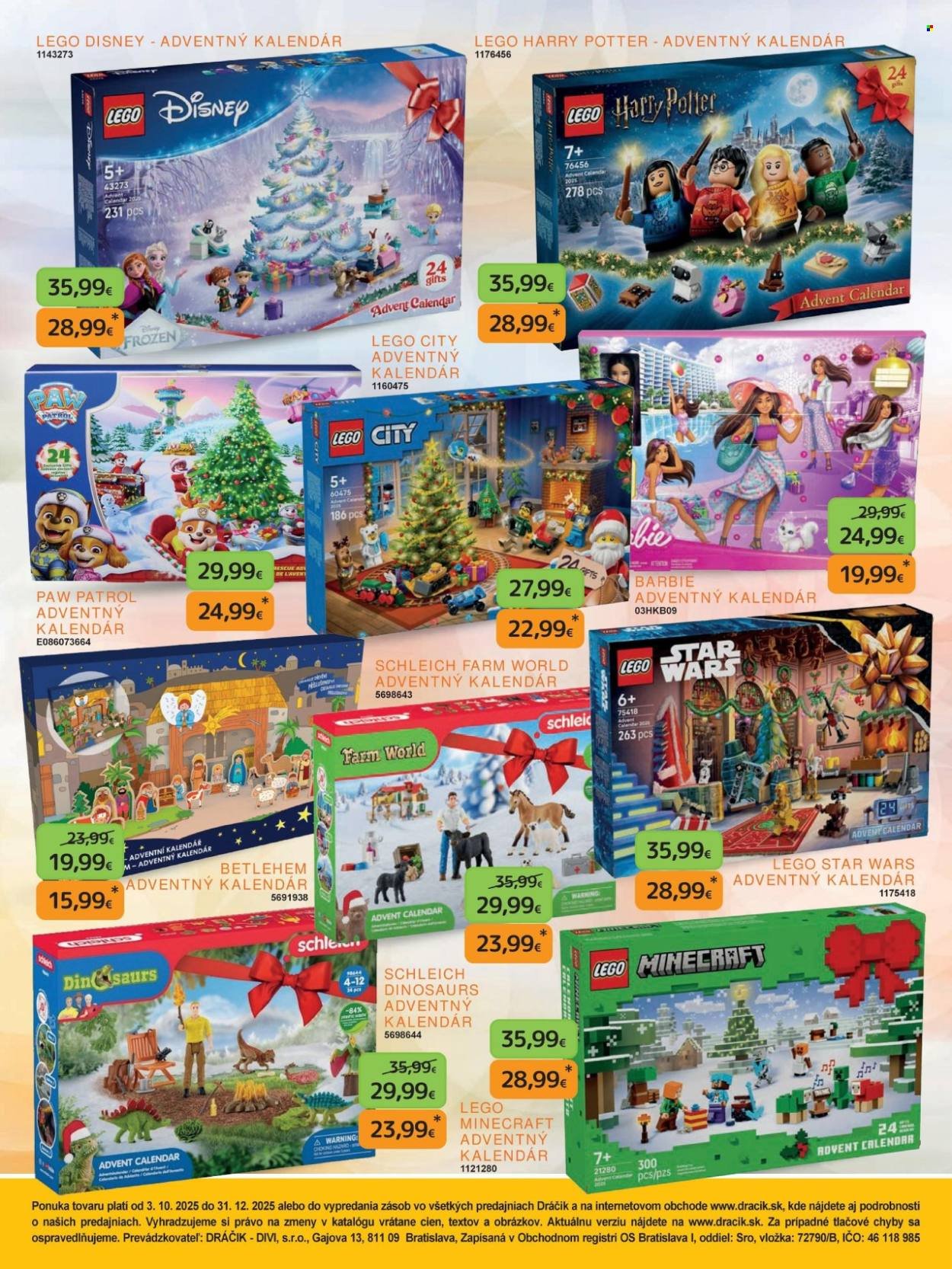 DRÁČIK leták - Od piatka 3.10.2025 (2025-10-03 - 2025-12-31) | 124