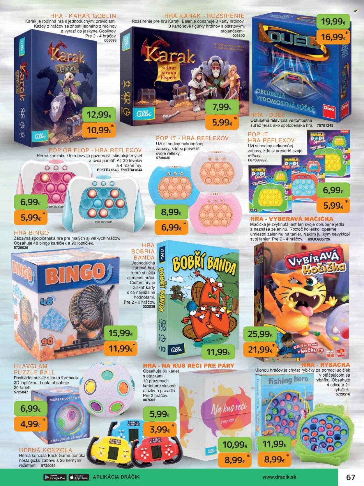 DRÁČIK leták - Od piatka 3.10.2025 (2025-10-03 - 2025-12-31) | 67