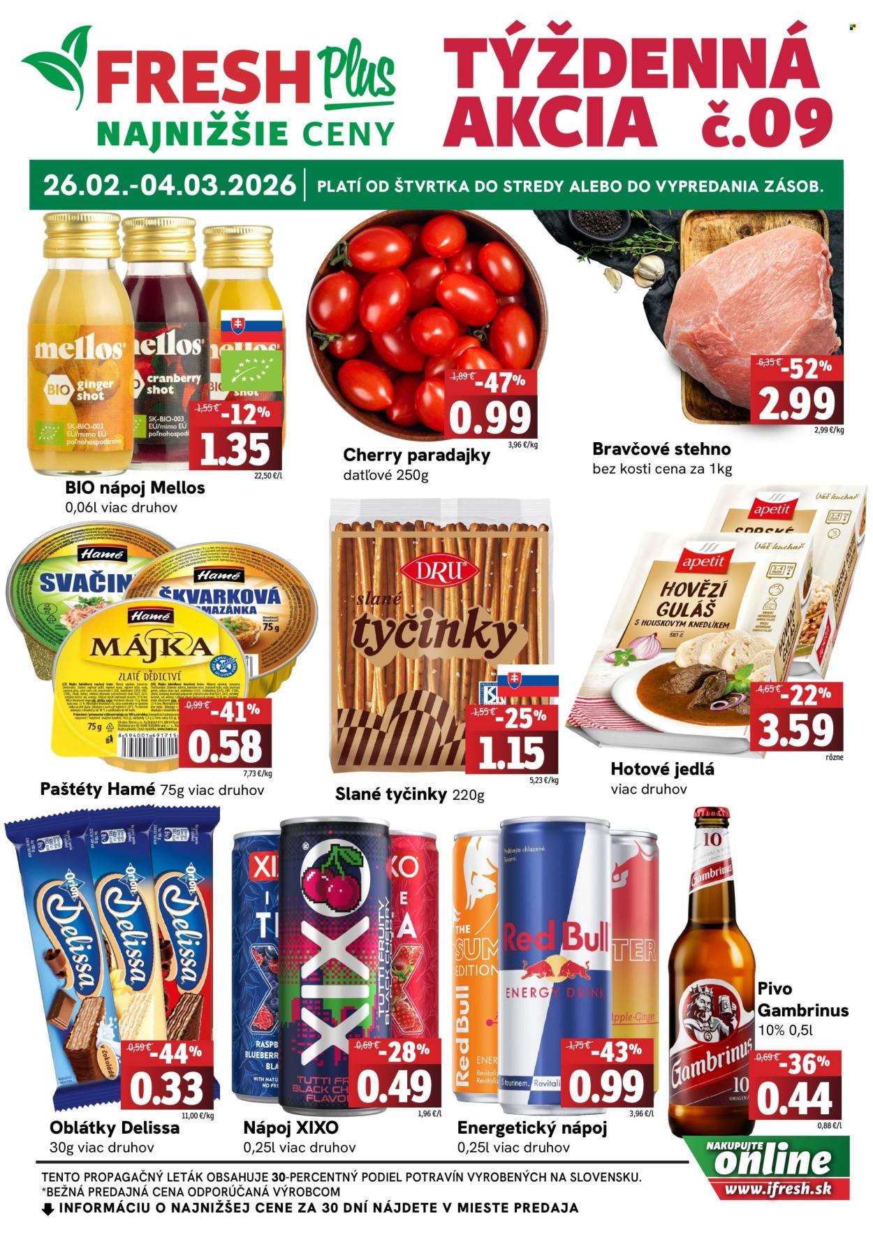 FRESH leták - Týždenná akcia (2026-02-26 - 2026-03-04) | 1