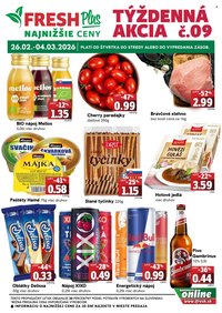 FRESH leták - Týždenná akcia (2026-02-26 - 2026-03-04)