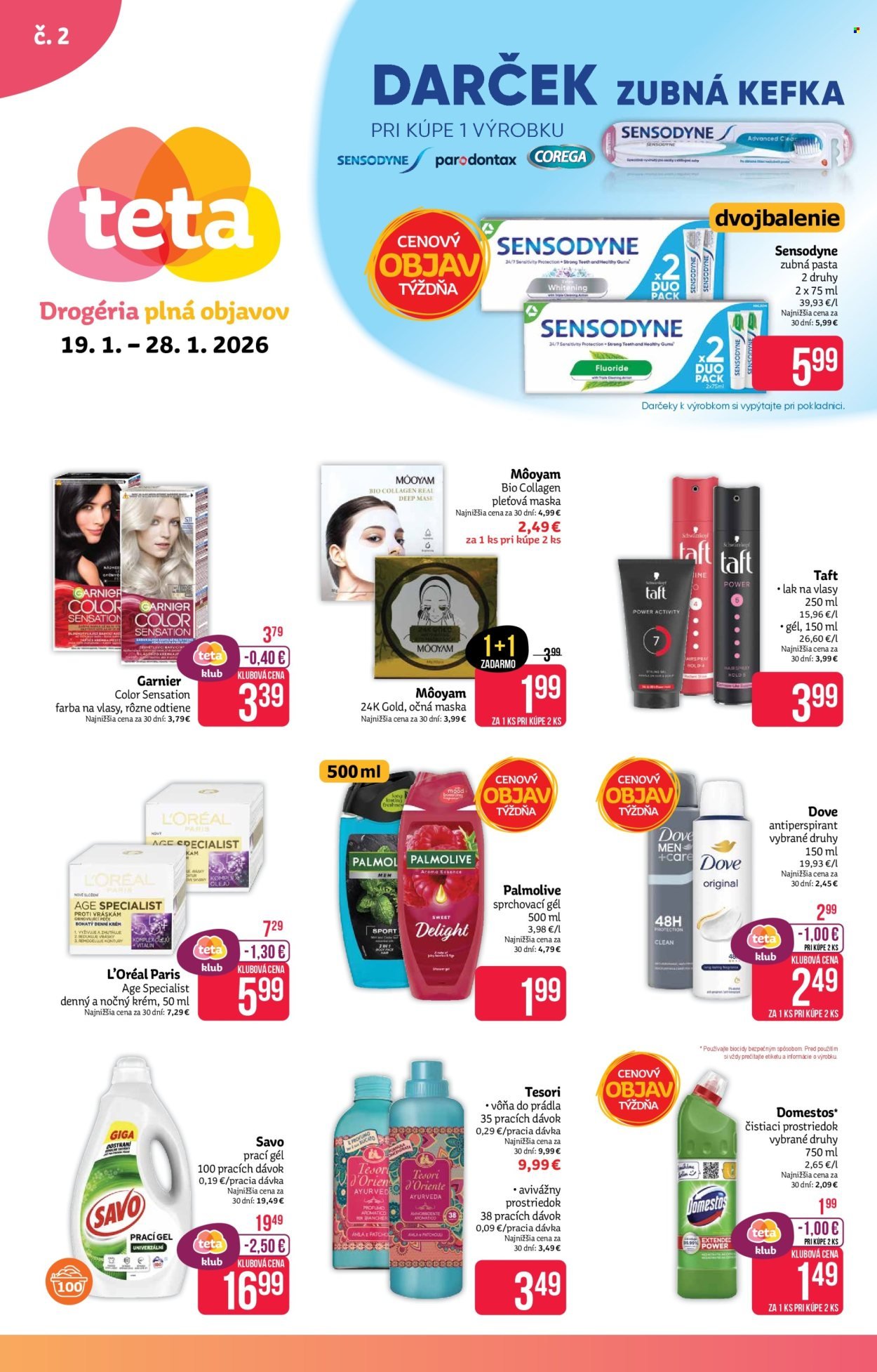 TETA DROGERIE leták - Od pondelka 19.1.2026 (2026-01-19 - 2026-01-28) | 1