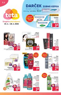 TETA DROGERIE leták - Od pondelka 19.1.2026 (2026-01-19 - 2026-01-28)