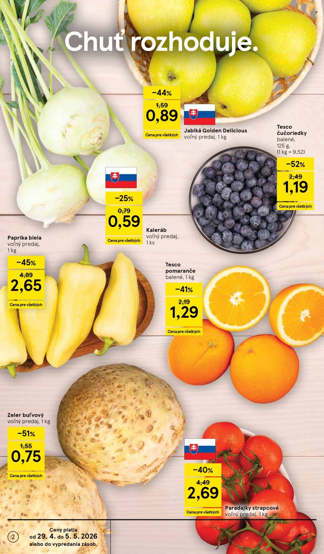 TESCO leták - Od stredy 29.4.2026 (2026-04-29 - 2026-05-05) | 2