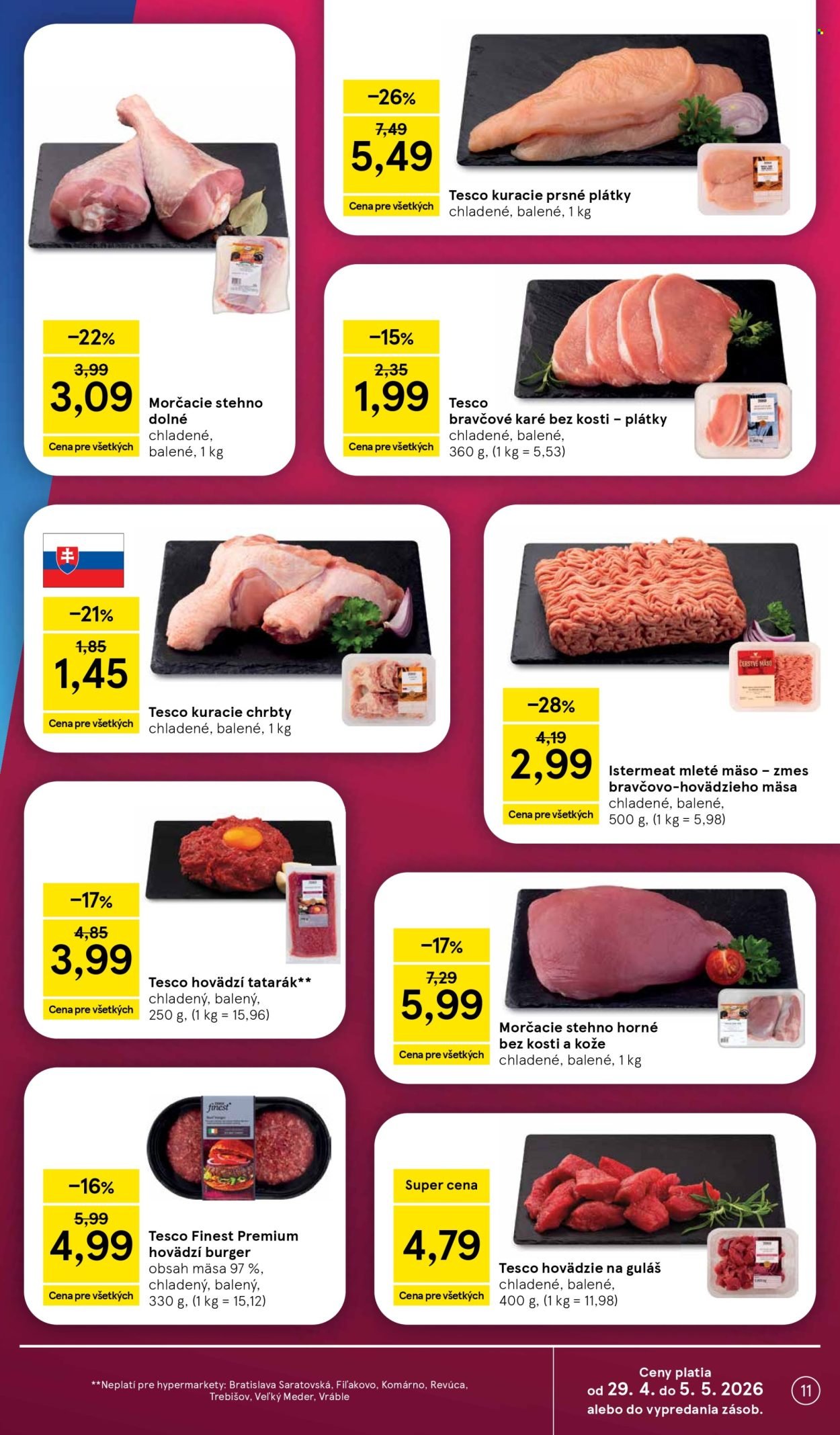 TESCO leták - Od stredy 29.4.2026 (2026-04-29 - 2026-05-05) | 11