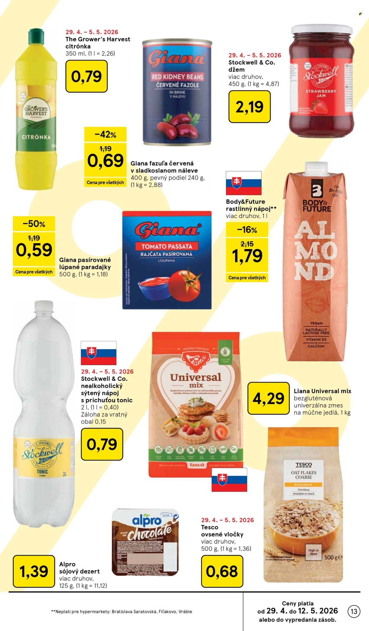 TESCO leták - Od stredy 29.4.2026 (2026-04-29 - 2026-05-05) | 13