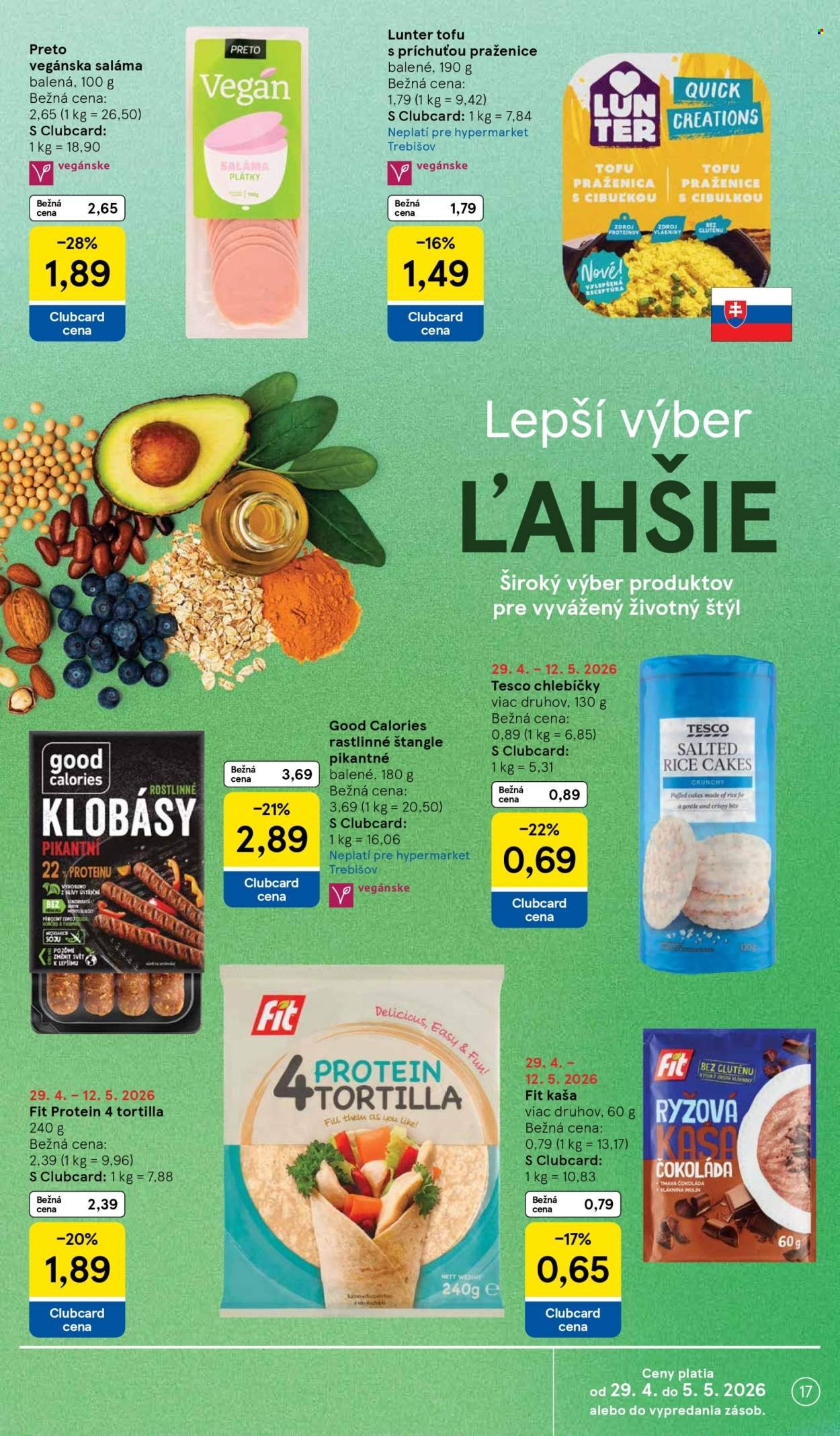 TESCO leták - Od stredy 29.4.2026 (2026-04-29 - 2026-05-05) | 17