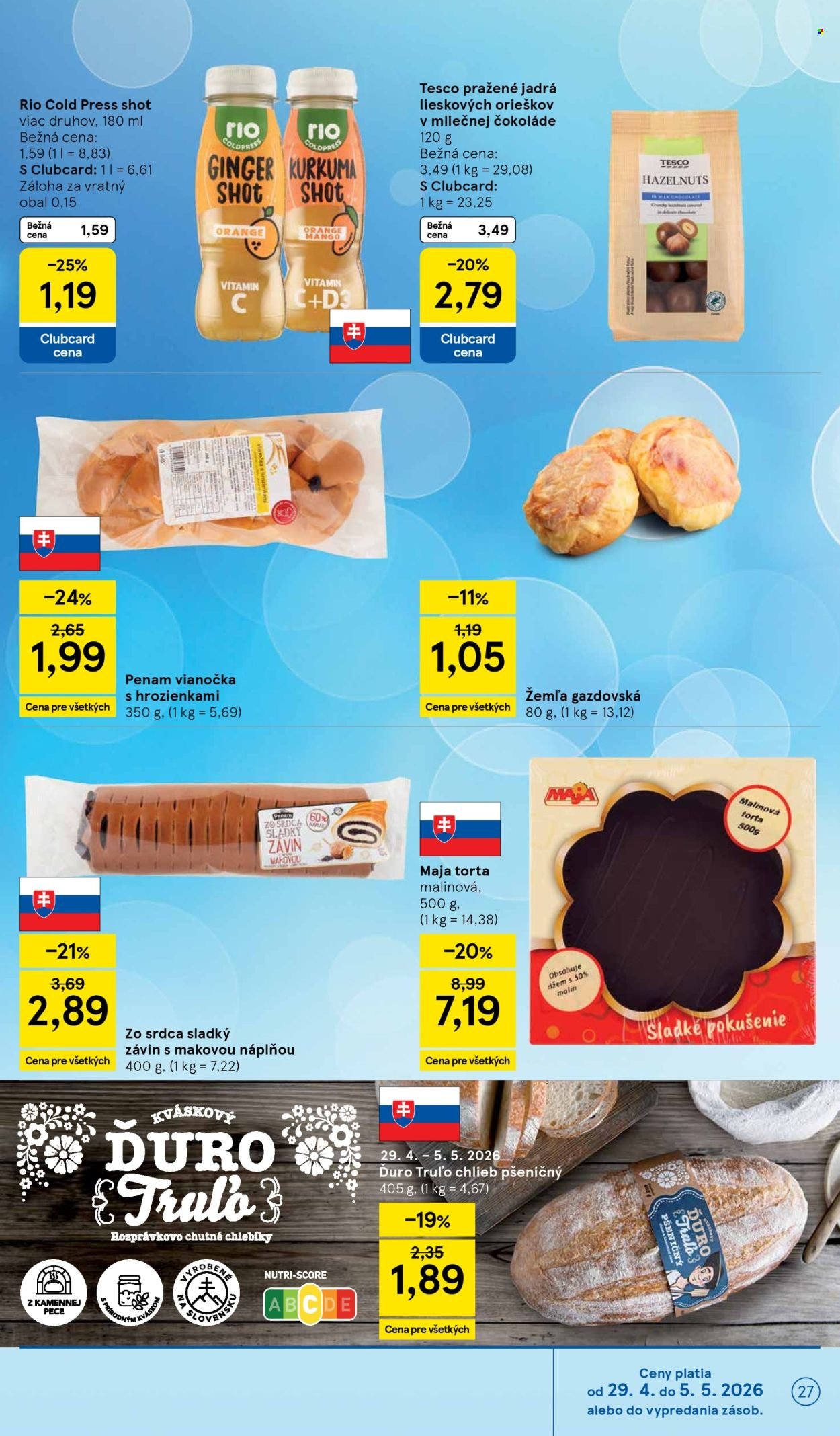 TESCO leták - Od stredy 29.4.2026 (2026-04-29 - 2026-05-05) | 27