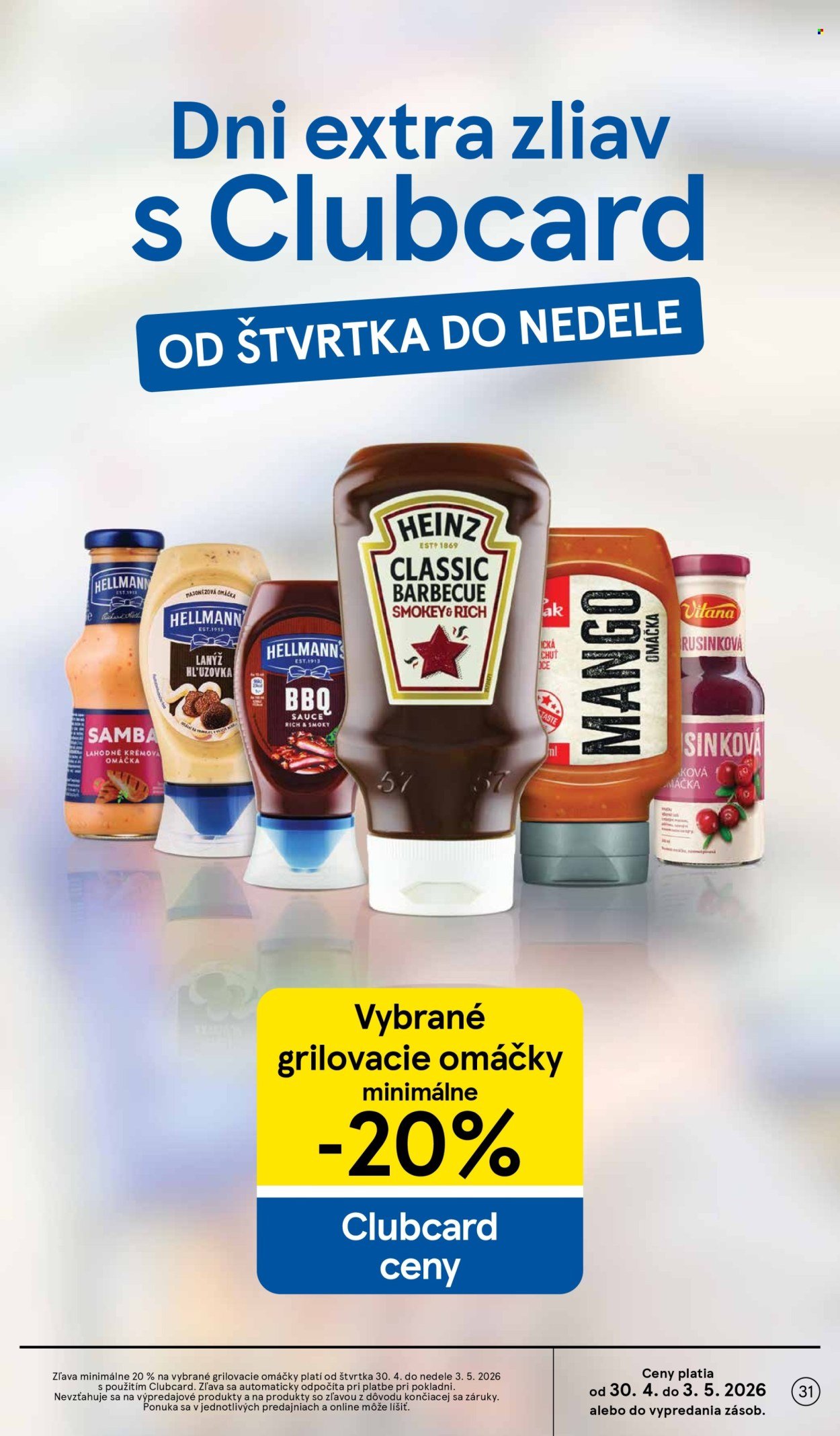 TESCO leták - Od stredy 29.4.2026 (2026-04-29 - 2026-05-05) | 31