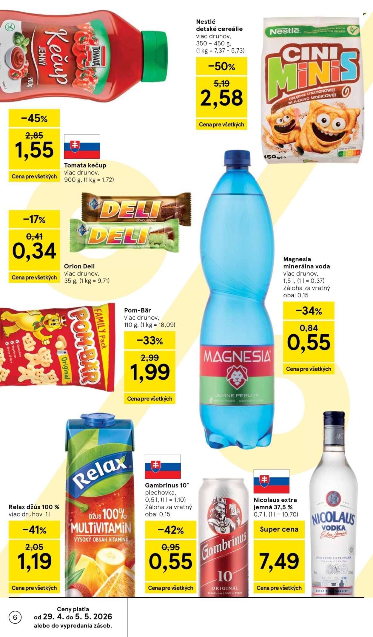 TESCO leták - Od stredy 29.4.2026 (2026-04-29 - 2026-05-05) | 6