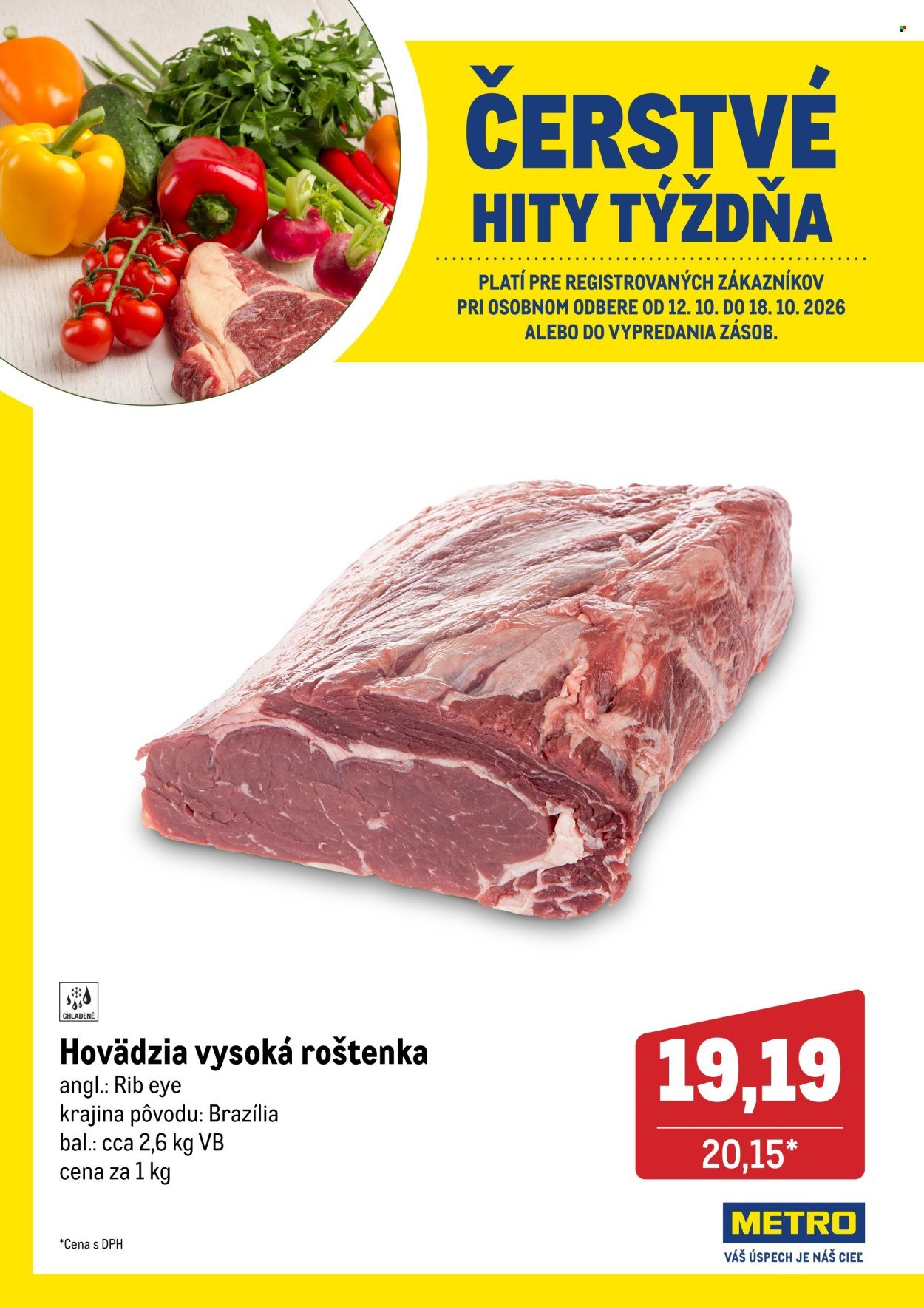 METRO leták - Čerstvé hity týždňa