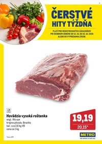 METRO leták - Čerstvé hity týždňa