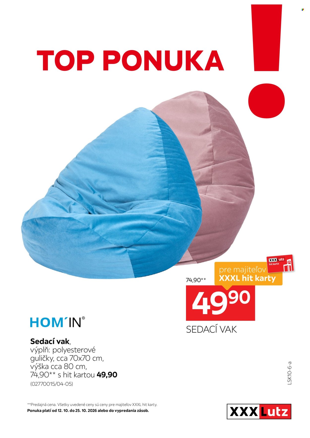 XXXLUTZ leták - Zľava 27 % takmer na všetko