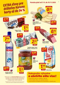 POTRAVINY KORUNA leták - Od piatka 7.11.2025 (2025-11-07 - 2025-11-19)