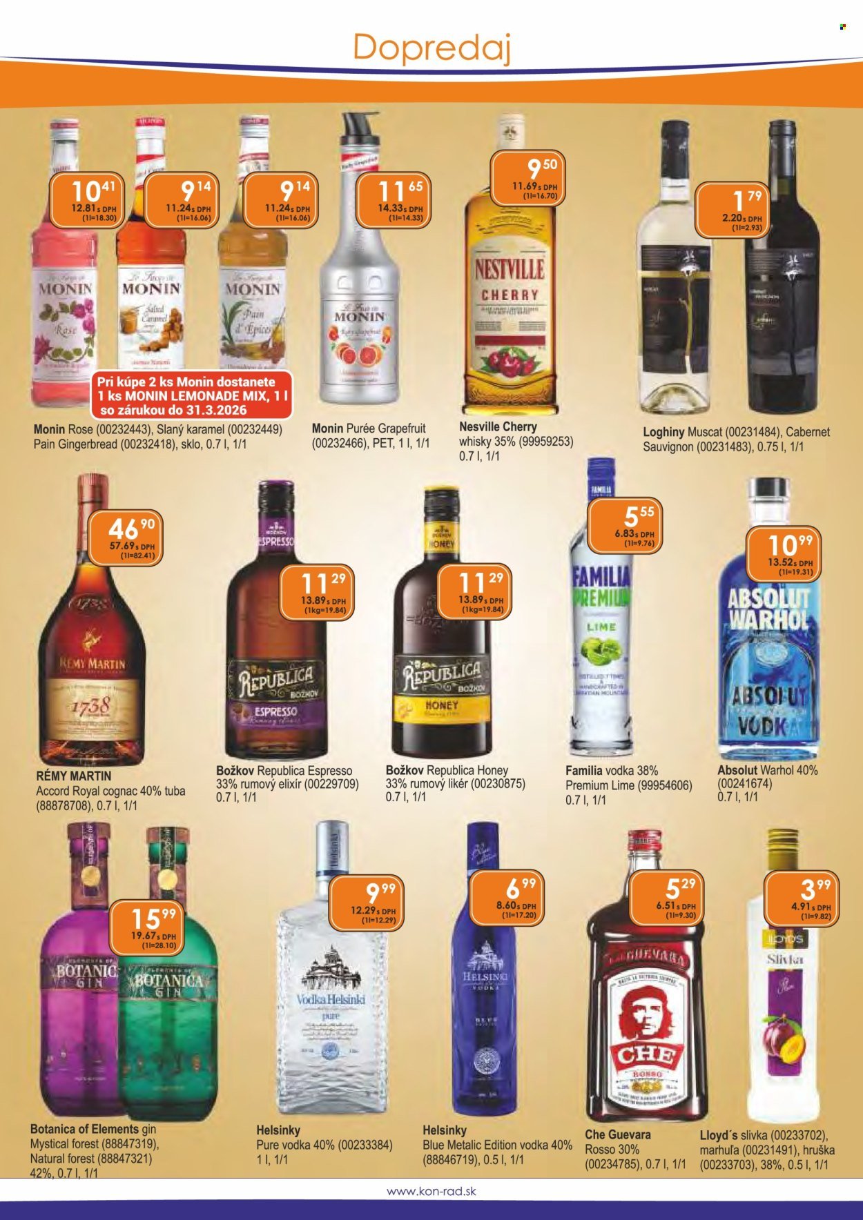 KON-RAD leták - Od nedele 1.3.2026 (2026-03-01 - 2026-03-31) | 38