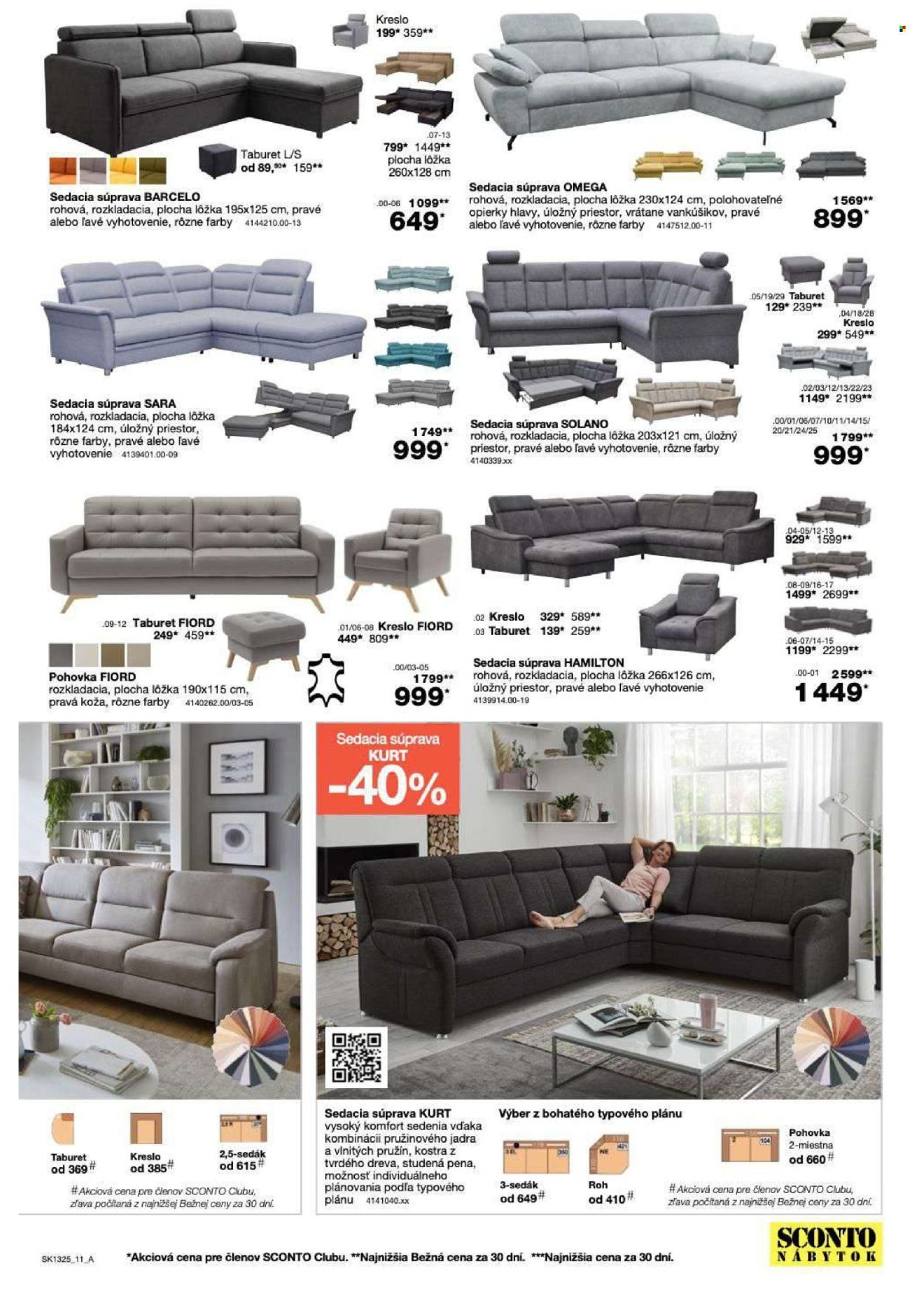 SCONTO NÁBYTOK leták - Aktuálny leták (2025-10-15 - 2025-10-26) | 11
