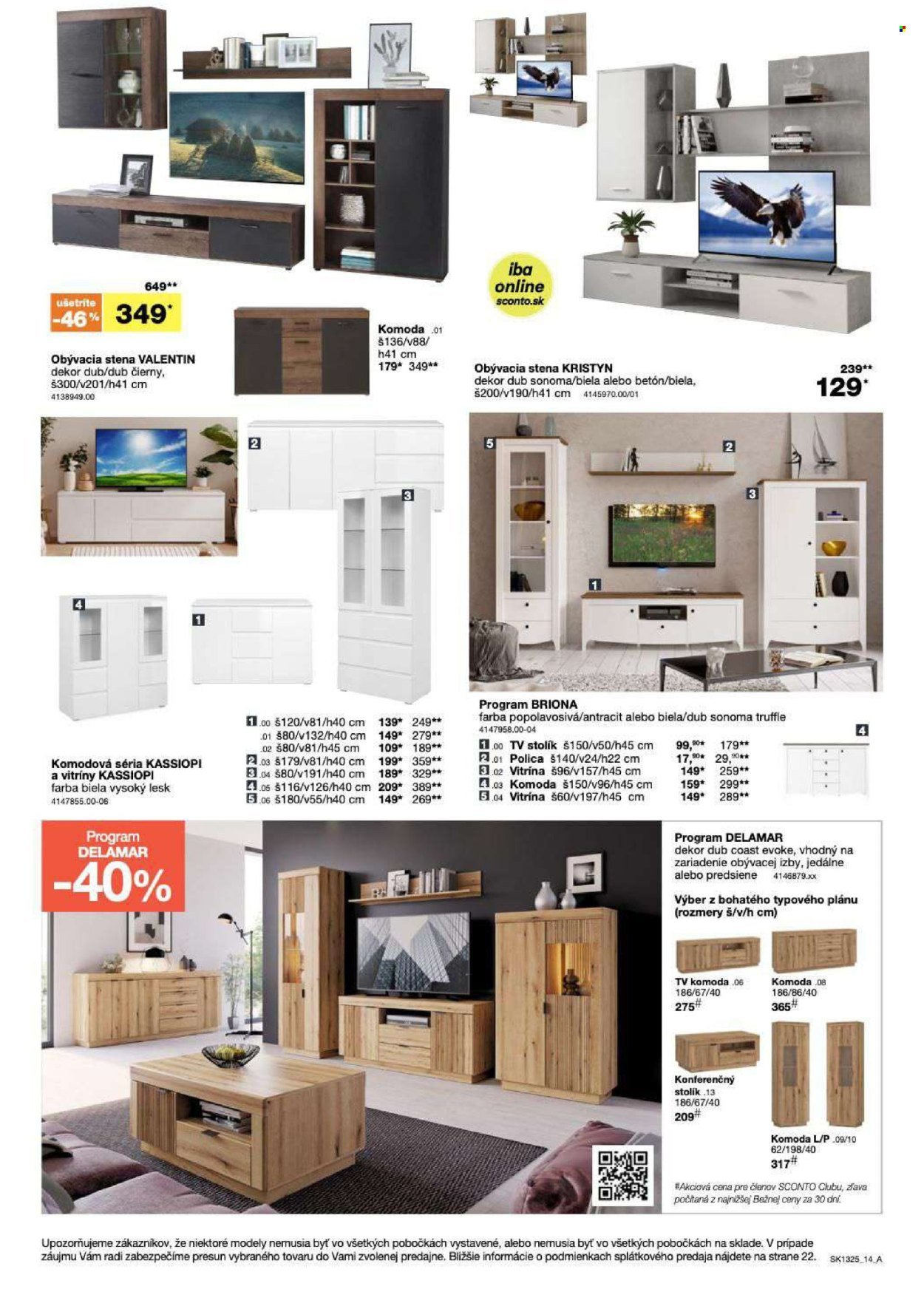 SCONTO NÁBYTOK leták - Aktuálny leták (2025-10-15 - 2025-10-26) | 14