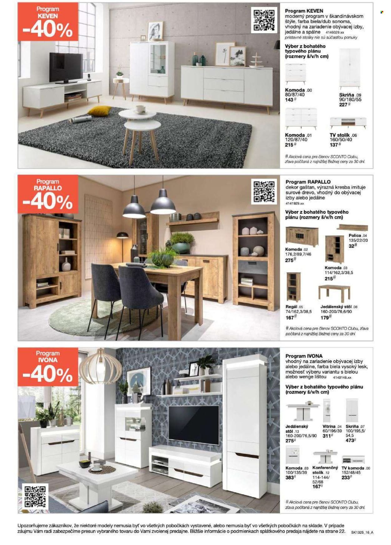 SCONTO NÁBYTOK leták - Aktuálny leták (2025-10-15 - 2025-10-26) | 16