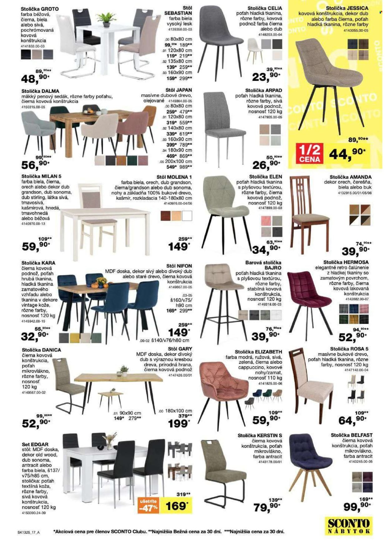 SCONTO NÁBYTOK leták - Aktuálny leták (2025-10-15 - 2025-10-26) | 17