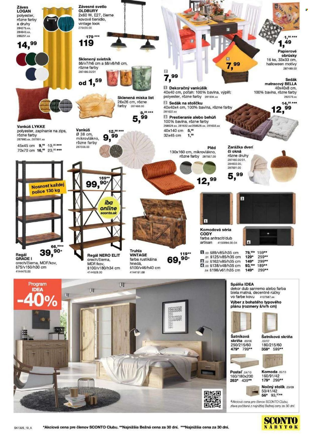 SCONTO NÁBYTOK leták - Aktuálny leták (2025-10-15 - 2025-10-26) | 19