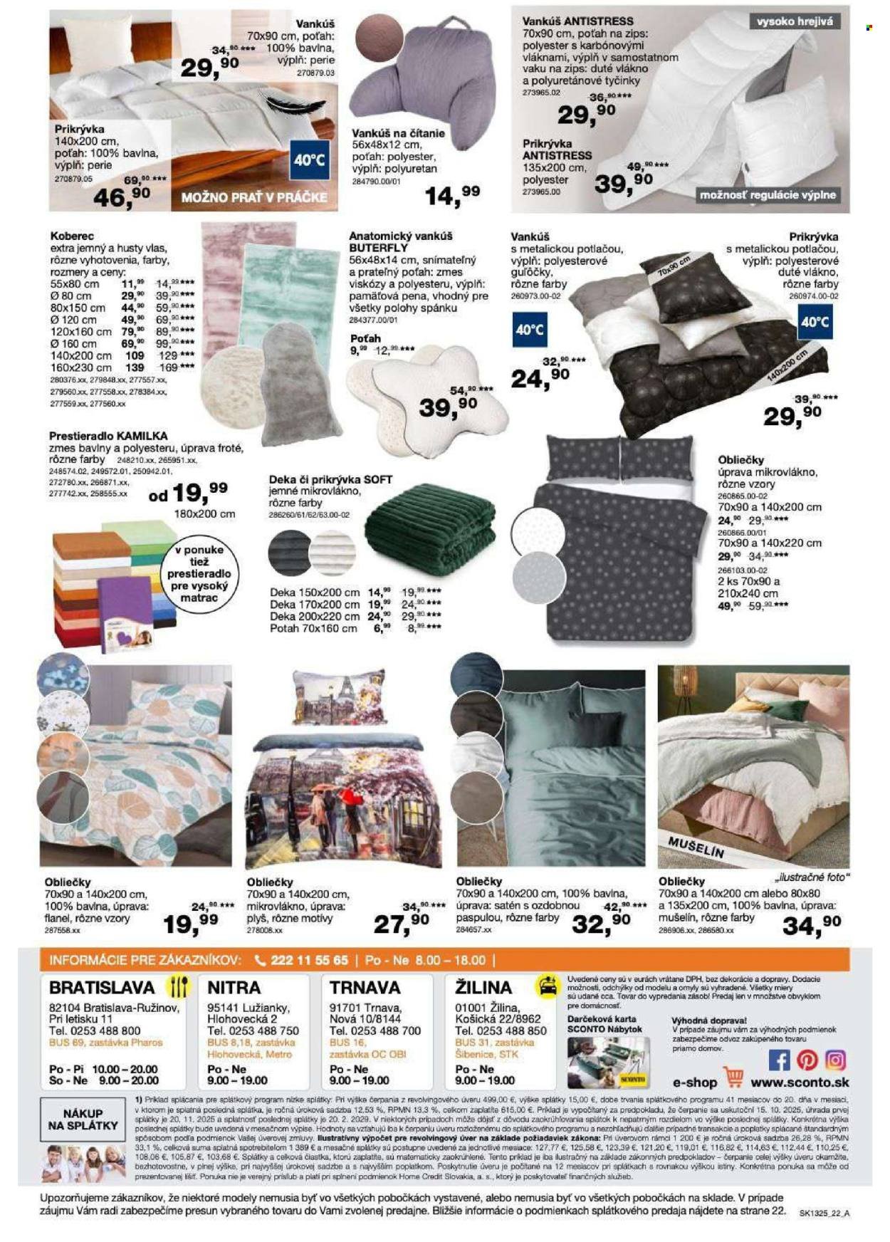 SCONTO NÁBYTOK leták - Aktuálny leták (2025-10-15 - 2025-10-26) | 22