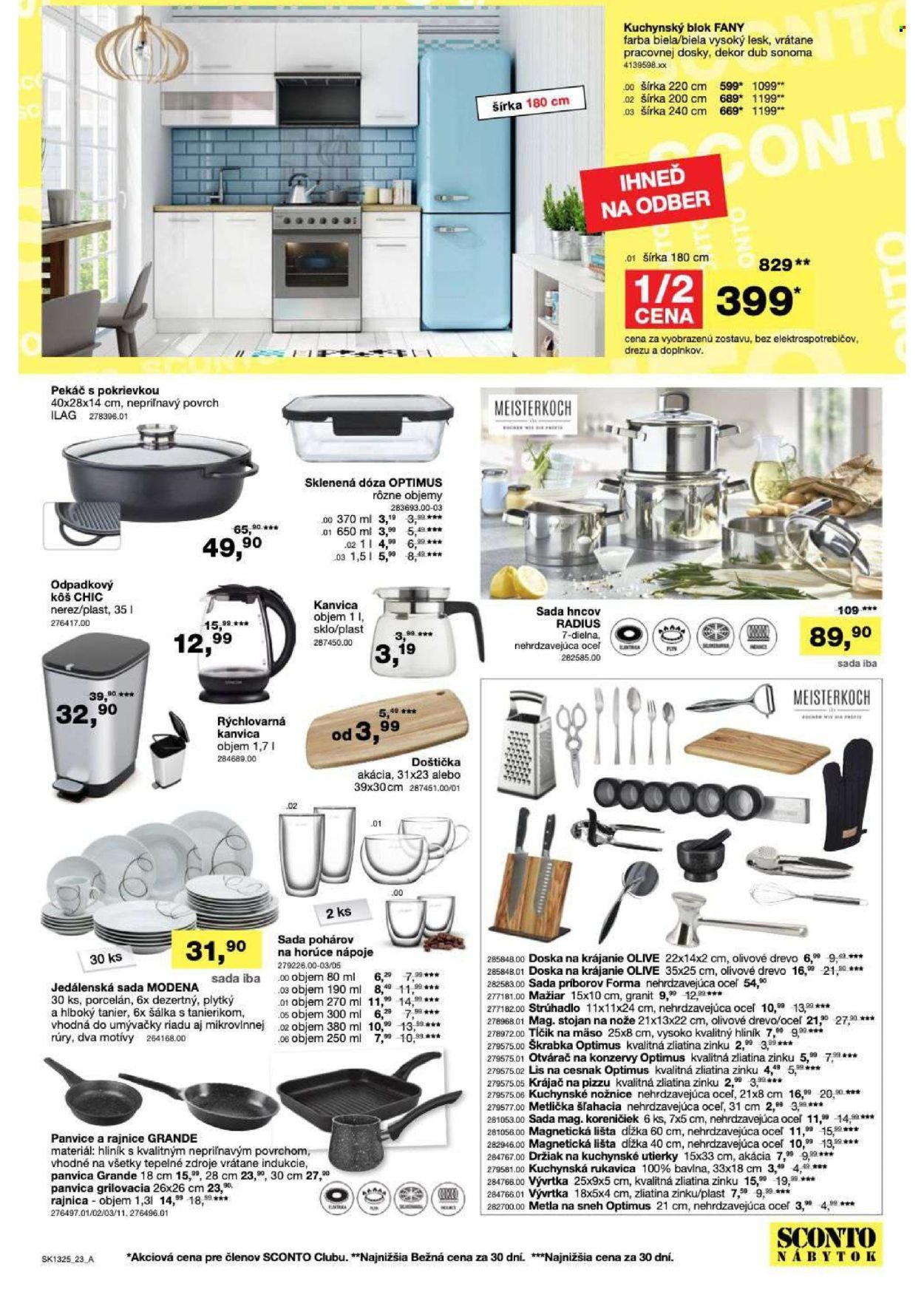 SCONTO NÁBYTOK leták - Aktuálny leták (2025-10-15 - 2025-10-26) | 23