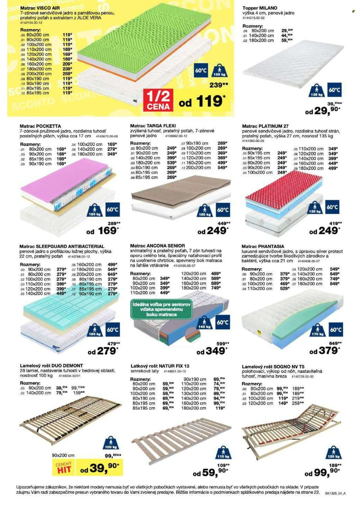 SCONTO NÁBYTOK leták - Aktuálny leták (2025-10-15 - 2025-10-26) | 4